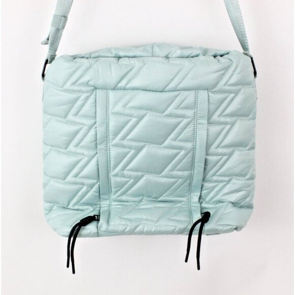 Gymshark Women Tote Premium Collection Yoga Quilted Frost Teal Size 12.5x13x5.3 - Picture 8 of 13